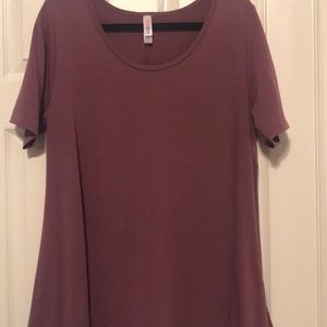 LuLaRoe perfect Tee in purple